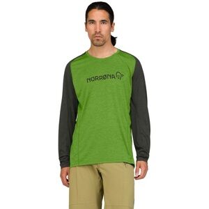 Norrona fjørå equaliser lightweight Long Sleeve Shirt Men - Norrona Green M